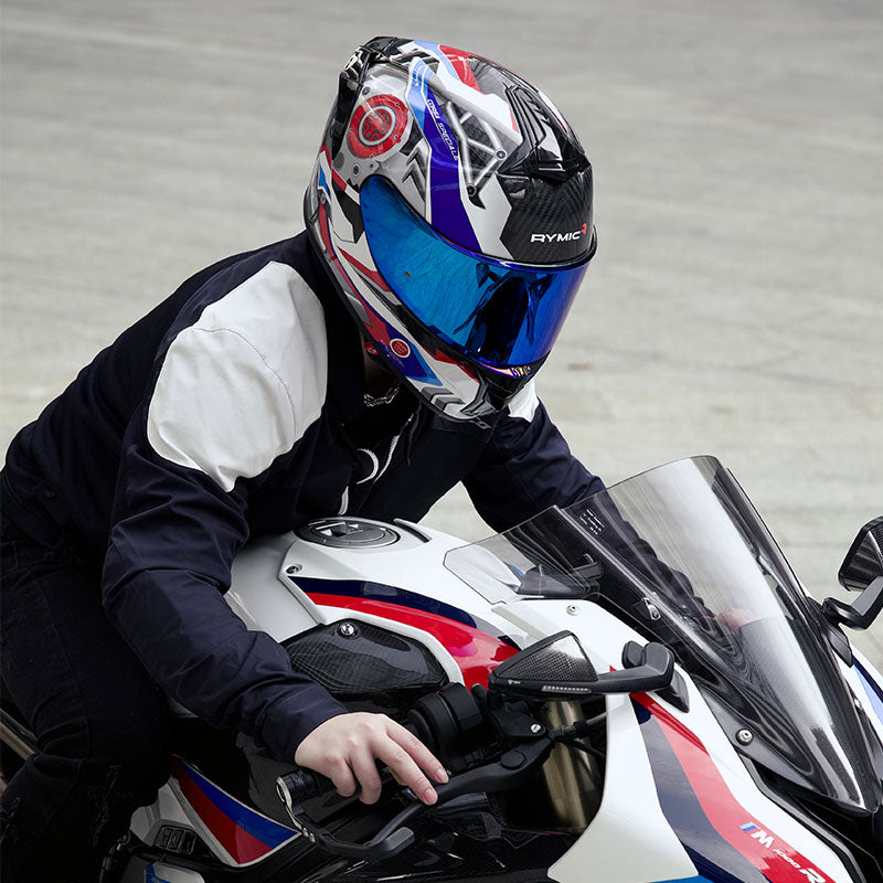 S-GT Carbon Fiber Full Face Helmet – Racing Blue