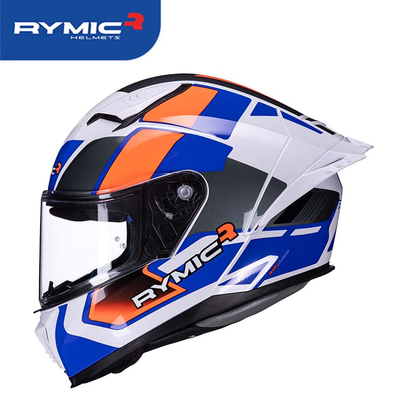 SR6 Integralhelm Black-White Lightning
