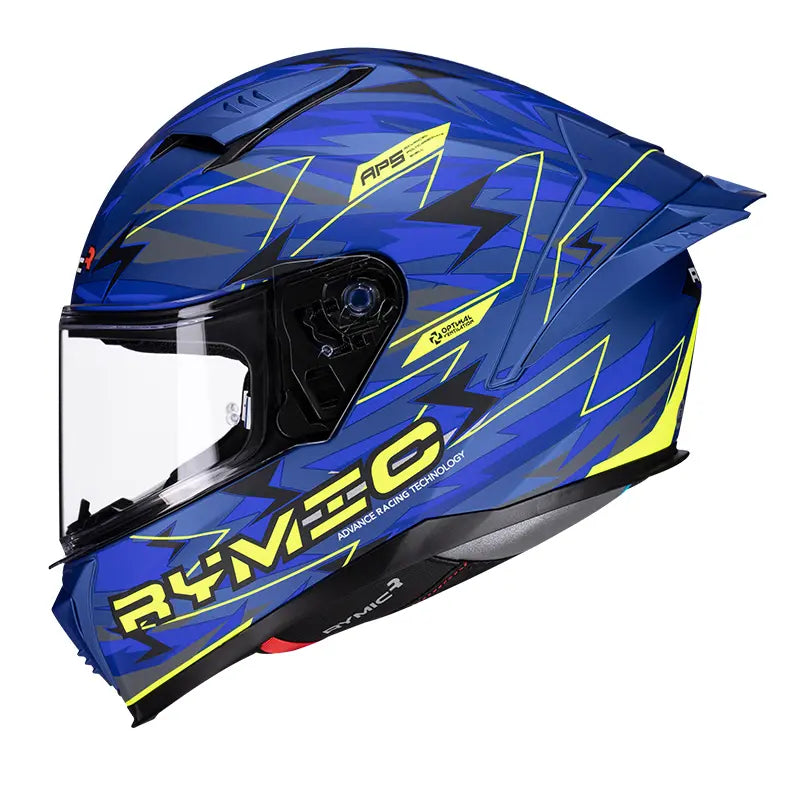 Casco integral SR6 – Lightning Azul/Amarillo