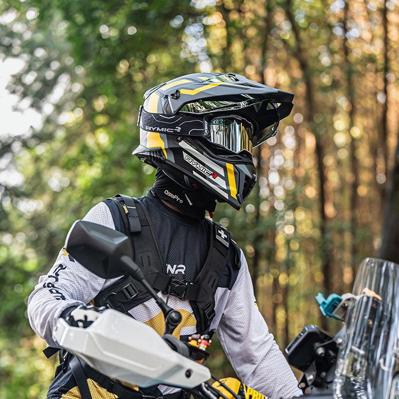 X60 Dual Sport ADV Helmet – Pathfinder Gray/Yellow