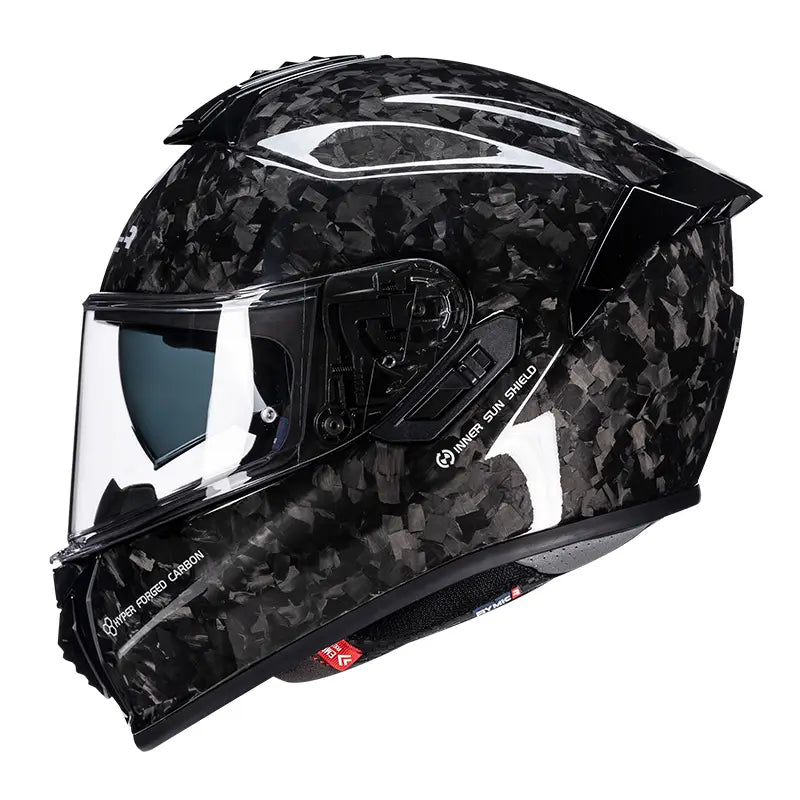 S-GT Carbon Fiber Full Face Helmet – Gloss Black