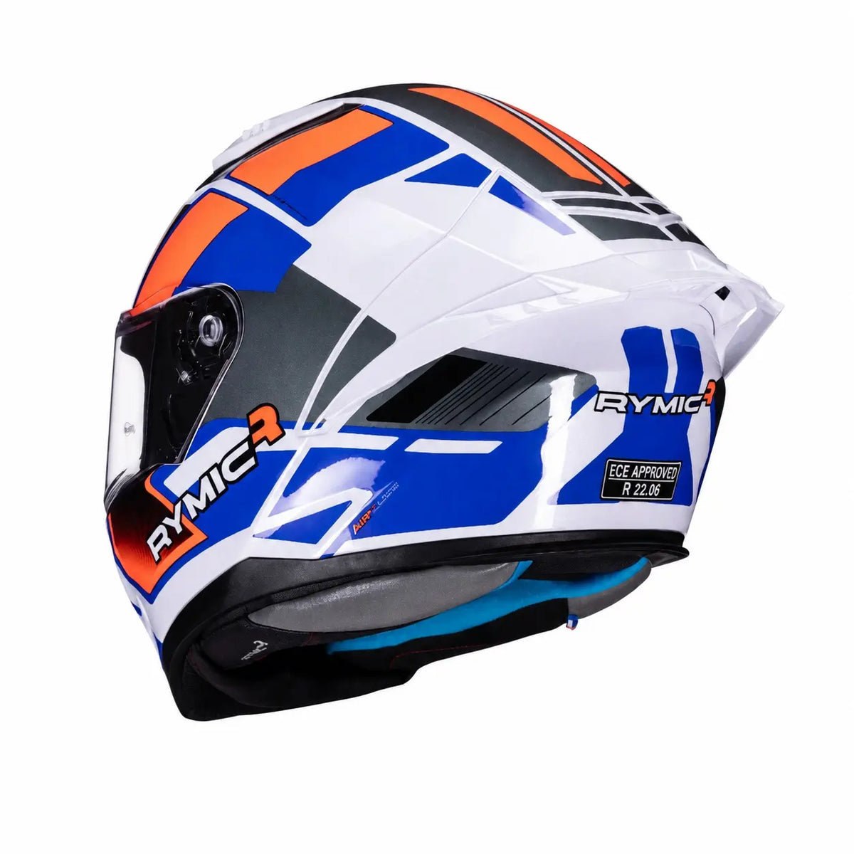 Casco integral SR6 – Velocity Azul/Naranja