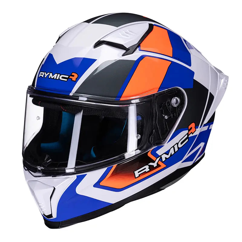 Casco integral SR6 – Velocity Azul/Naranja