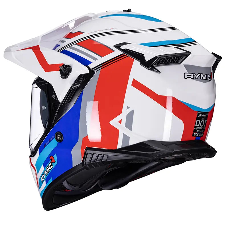 X60 Dual Sport ADV Helmet – Pathfinder Red/Blue