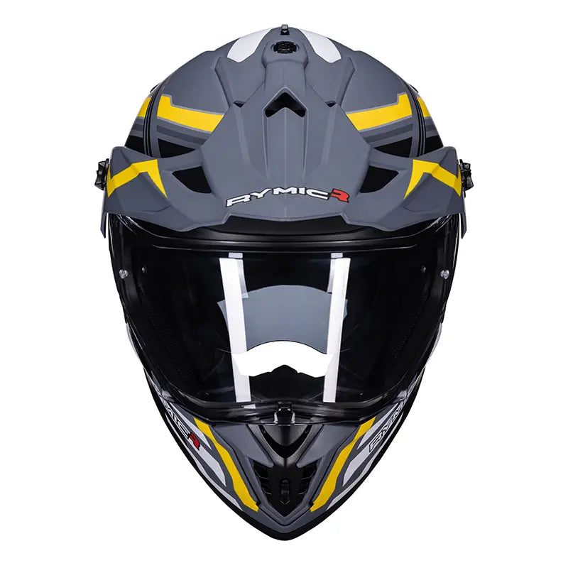 X60 Dual Sport ADV Helmet – Pathfinder Gray/Yellow